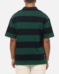 Vouseti Post Game Polo Shirt Navy/Teal