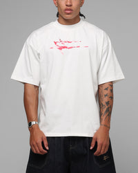 Loiter Digi Camo T-Shirt Off White/Pink