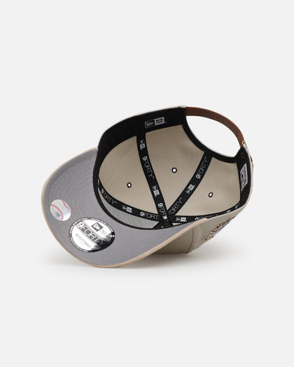 New Era San Francisco Giants 'Cream Suede' 9FORTY A-Frame Strapback Stone/Oatmilk
