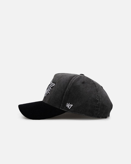 47 Brand Miami Dolphins 'Apollo Corduroy' 47 Offside DT Strapback Black