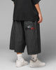 Loiter Hybrid Patch Shorts Black