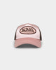 Von Dutch Pink Satin Trucker Pink Satin