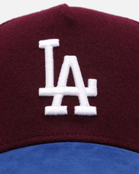 47 Brand Los Angeles Dodgers 'Autumn Tones' Offside Snapback Maroon