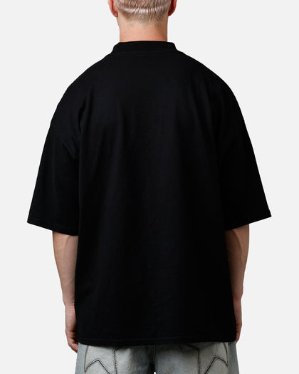 Culture Kings Everyday Mock Neck T-Shirt Black