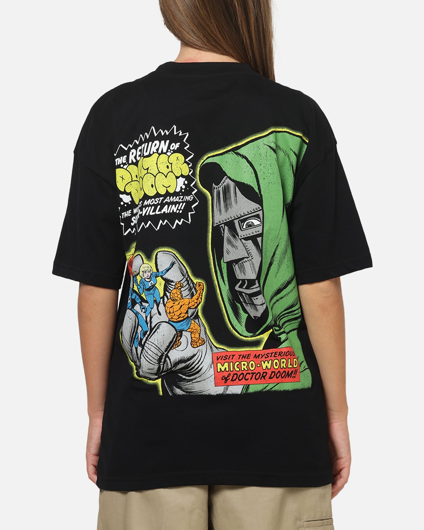 73Studio Marvel Dr Doom T-Shirt Black | Culture Kings US