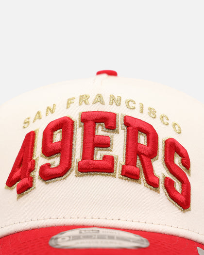 New Era San Francisco 49ers 'Vintage Arch Logo' 9FORTY A-Frame Snapback Official Team Colors