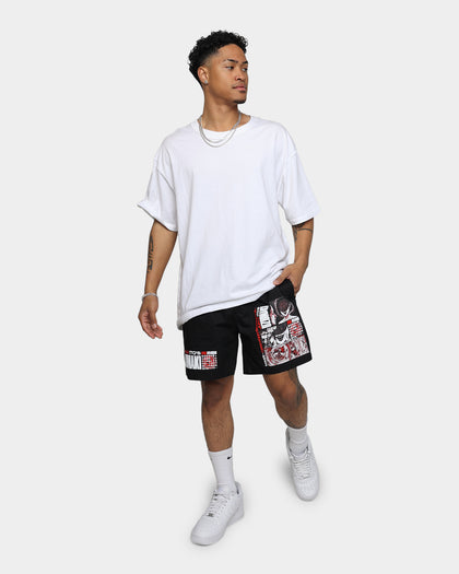 Goat Crew X Uzumaki Shorts Black