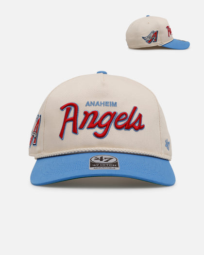 47 Brand Anaheim Angels 'MLB Opening Day' Script Hitch Snapback Natural