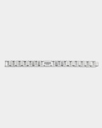 Guess Mainline Frontier 15MM Crystal Bracelet Silver
