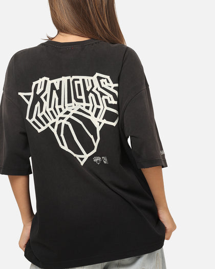 Mitchell & Ness New York Knicks Tape T-Shirt Black