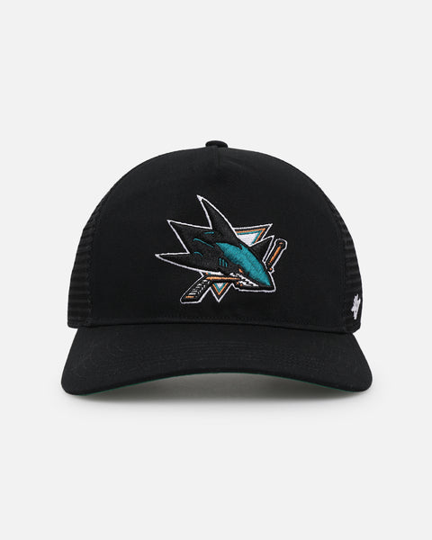 47 Brand San Jose Sharks Mesh '47 Hitch Trucker Snapback Black
