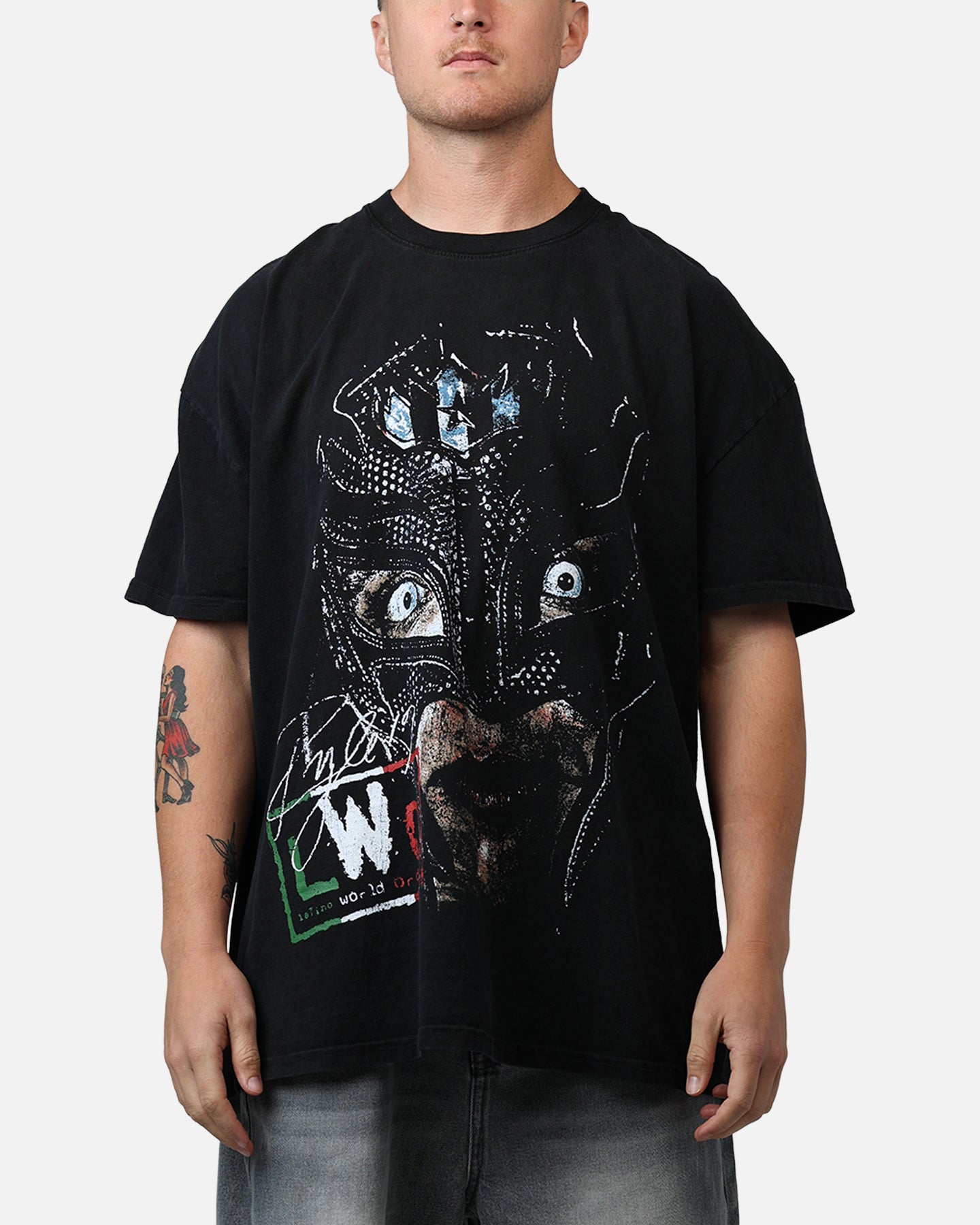 Culture Kings X WWE LWO Rey Mysterio T-Shirt Black | Culture Kings US