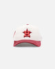 New Era Houston Astros 'Premium Corduroy Velvet' 9FORTY A-Frame Snapback Chrome White/Cardinal
