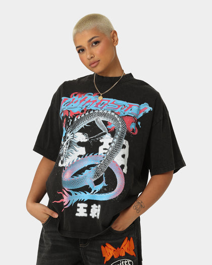 Loiter Dynasty Vintage T-Shirt Vintage Black