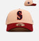 New Era Seattle Mariners 'Volcano' 9FORTY A-Frame Snapback Peach