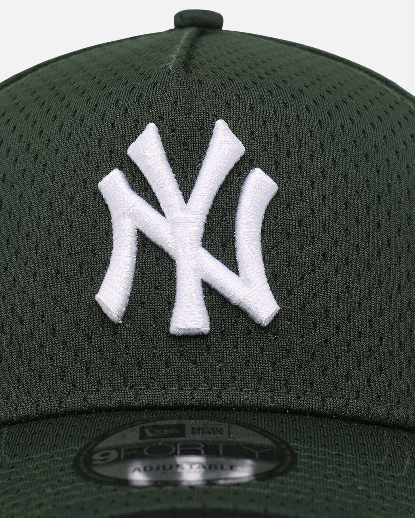 New Era New York Yankees 'Green Mesh' 9FORTY A-Frame Snapback Dark