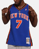 Mitchell & Ness New York Knicks Carmelo Anthony 2010 Dark Jersey Royal