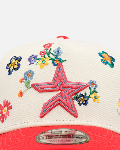New Era Houston Astros Summer Flowers 3.0 9FORTY A-Frame Snapback Pink