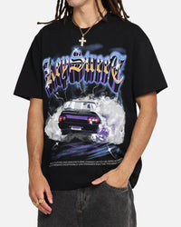 Key Street Burnout T-Shirt Black