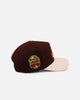 New Era Atlanta Braves 'Members Only' 9FORTY A-Frame Snapback Brown