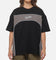 Carre Athletic Panel Crew T-Shirt Washed Black