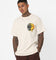 Goat Crew Smiley Skull Vintage T-Shirt Off White