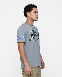 Pro Standard Las Vegas Raiders Roses T-Shirt Grey