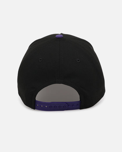 New Era Los Angeles Lakers 'Visor Embellishment' 9FORTY A-Frame Snapback Official Team Colors