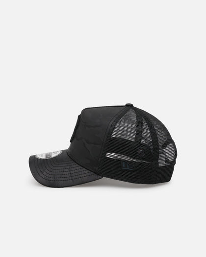 New Era Boston Red Sox 'Camo' 9FORTY A-Frame Trucker Snapback Black