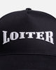 Loiter Retro Snapback Black