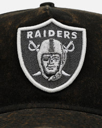 New Era Las Vegas Raiders 'Vintage Arch Logo' 9FORTY A-Frame Snapback Official Team Colors