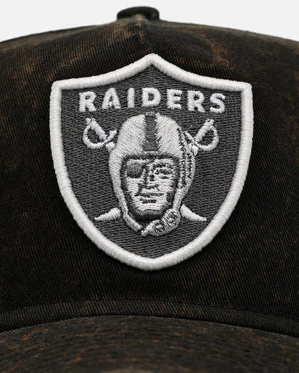 New Era Las Vegas Raiders 'Vintage Arch Logo' 9FORTY A-Frame Snapback Official Team Colors