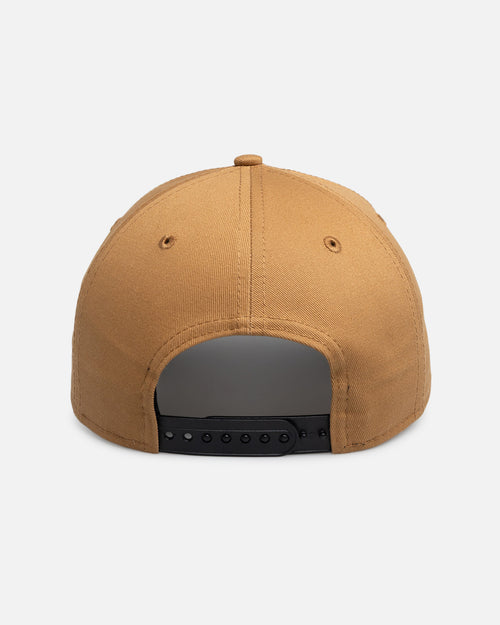 New Era New York Yankees "Wheat Black Suede" 9Forty A-Frame Snapback Beige/Khaki