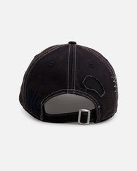 New Era New York Yankees 'Distressed And Worn' 9FORTY A-Frame Casual Strapback Navy