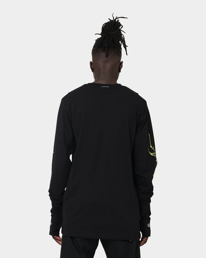 The Anti Order Youthquake Legion Long Sleeve T-Shirt Black/Green