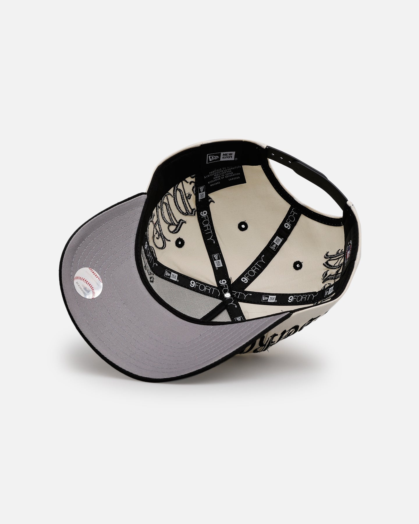 New Era Pittsburgh Pirates 'Gothic Script Two Tone' 9FORTY A-Frame