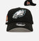New Era Philadelphia Eagles 'Black And Team Color' 9FORTY A-Frame Snapback Black/Official Team Color