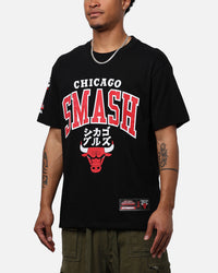 Hyperfly X My Hero Academia V NBA Chicago Bulls T-Shirt Black