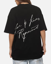Represent Love And Kisses T-Shirt Jet Black