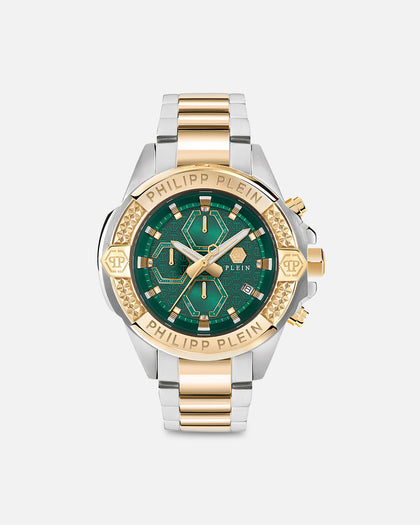 Philipp Plein The Skull Chrono Watch Gold
