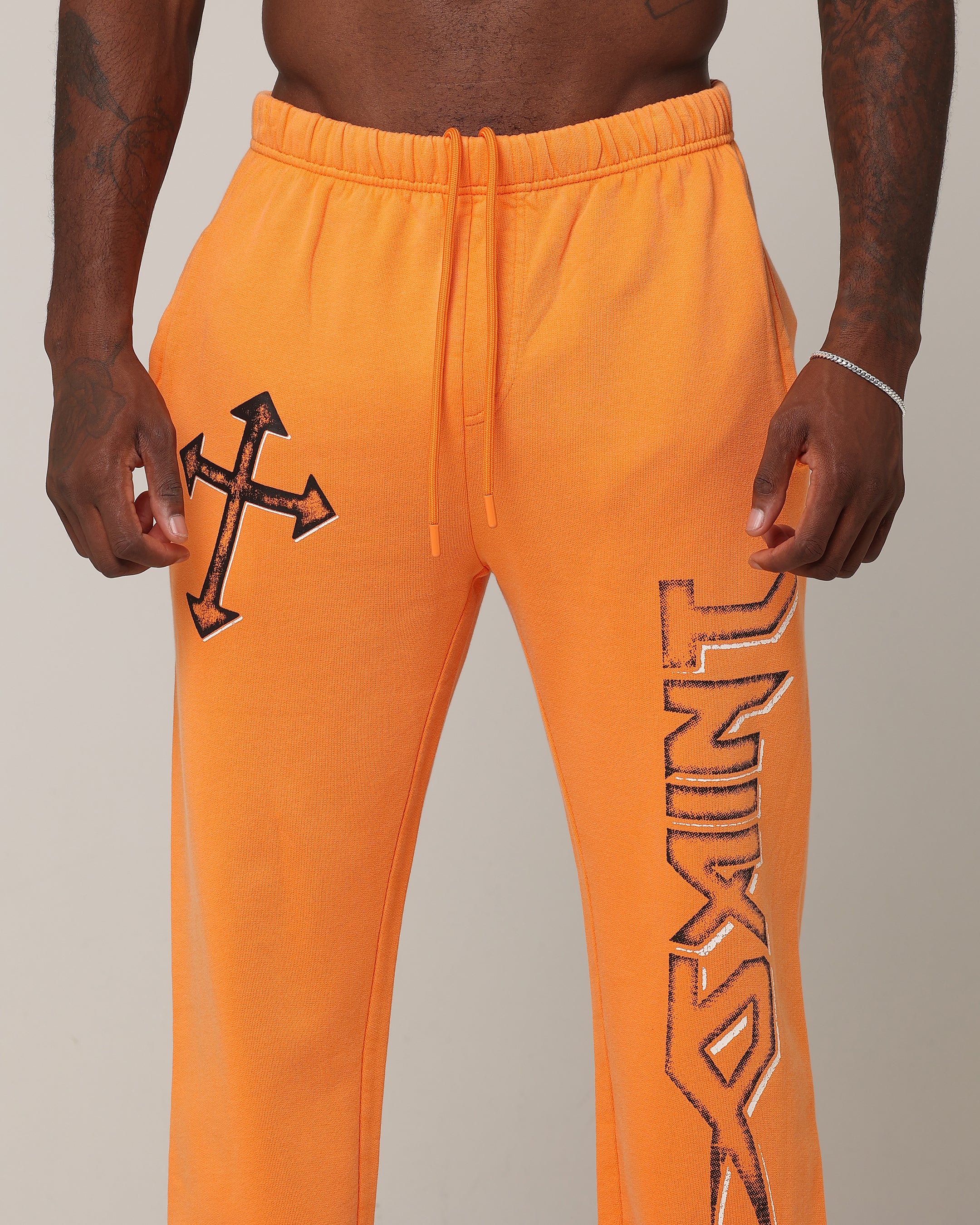Saint Morta SSIX Sweat Pants Orange | Culture Kings US