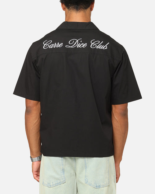 Carre Dice Club Button Up Shirt Black