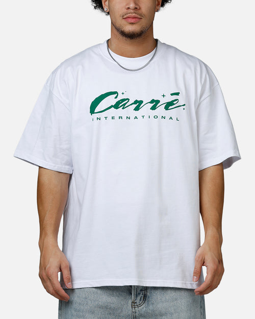 Carre Script Sport T-Shirt White