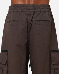Carre Tactic Cargo Joggers Brown