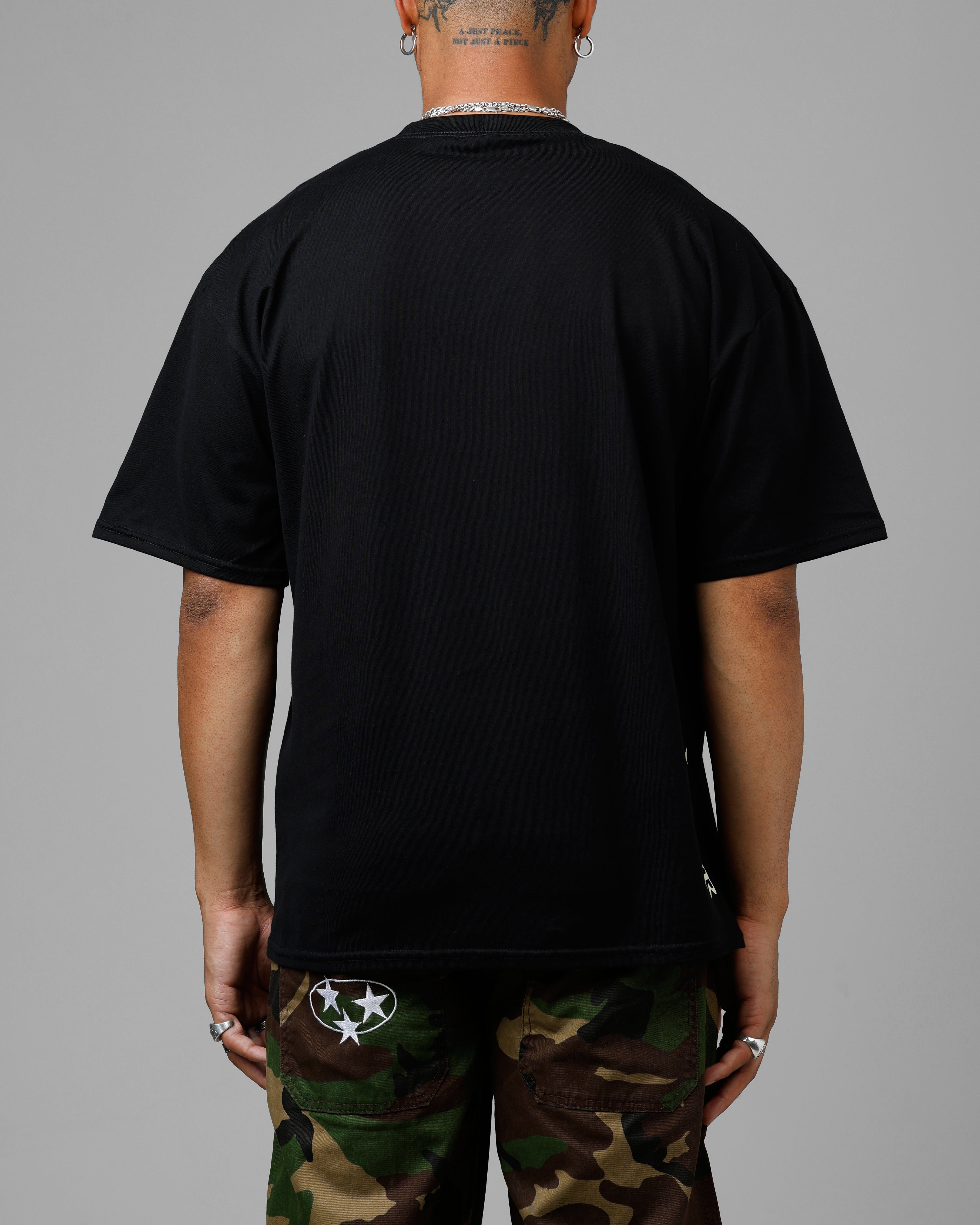 Loiter Hybrid T-Shirt Black | Culture Kings US