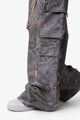 MNML Rave Double Cargo Pants Maple Camo