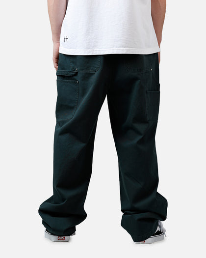 MNML Double Waistband Chino Pants Green