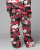 Loiter X WWE Dudley Boyz Cargo Pants Red Camo