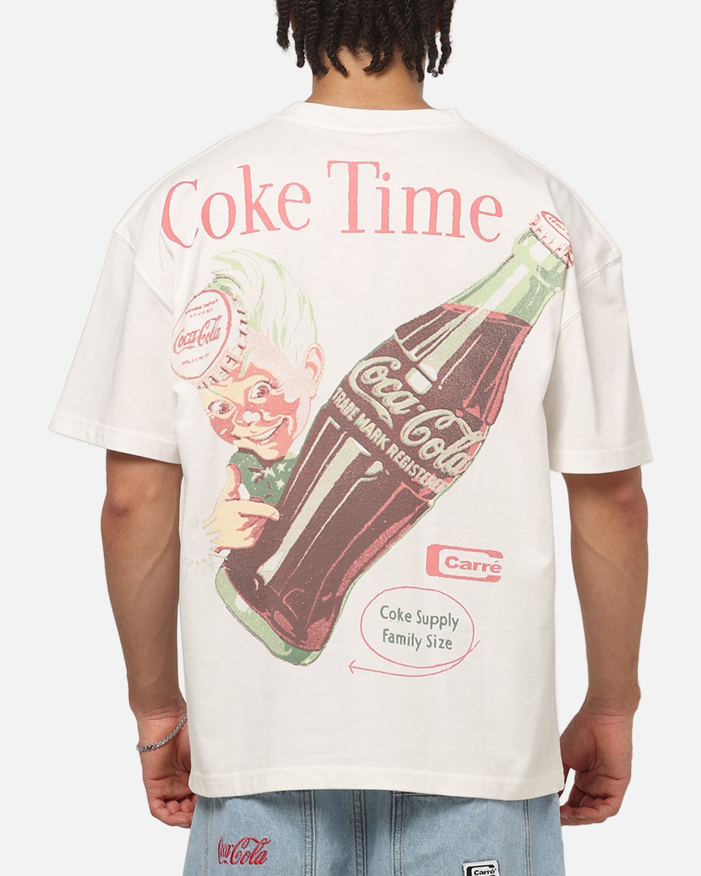 Carré X Coca Cola Coke Time T-Shirt White | Culture Kings US