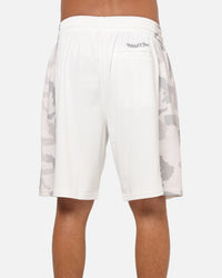Mitchell & Ness Chicago Bulls Snow Camo Authentic Mesh Shorts White
